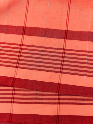 ShopNaya Exclusive | Handwoven | Cotton Saree | Jamdani Weave | No Blouse | Blended Silver Zari | Handloom Mark | Ships from California